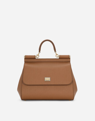 Dolce & Gabbana Large Sicily handbag Brown BB6002B1001