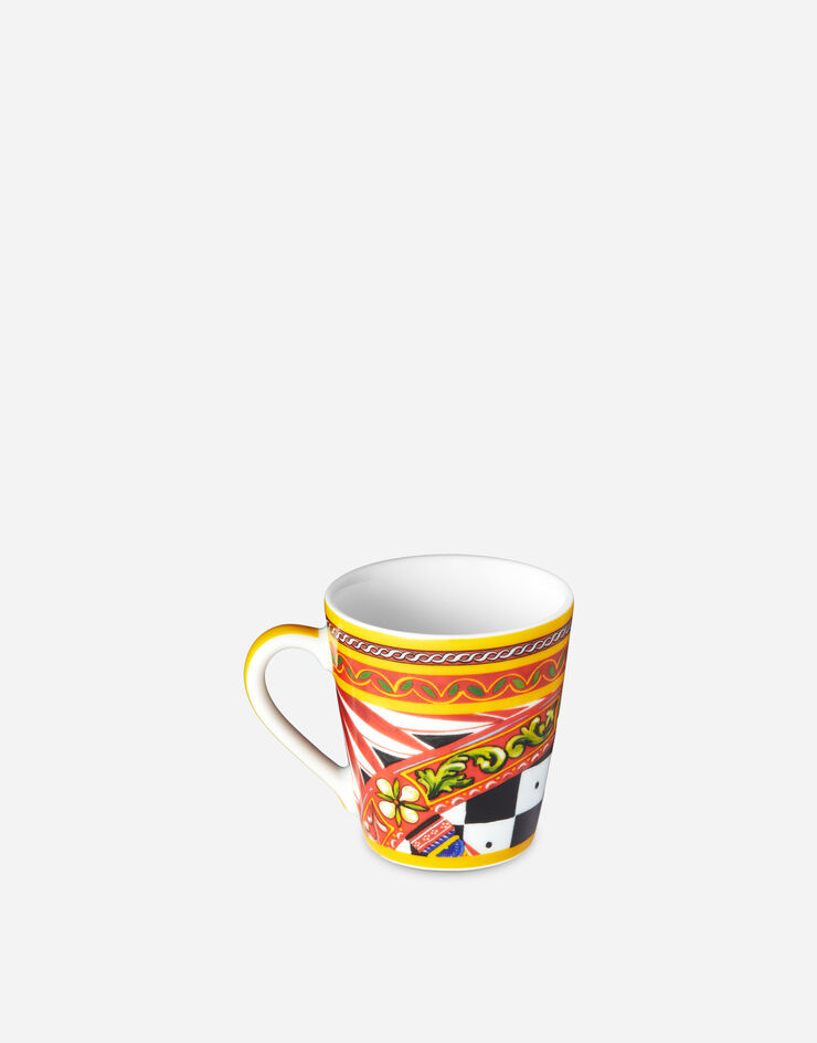 Dolce & Gabbana Mug aus Porzellan Mehrfarbig TC0096TCA13