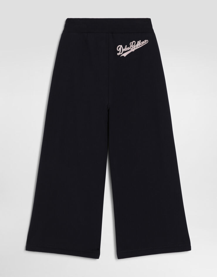 Dolce & Gabbana Pantalones en algodón con logo  L5JPI3G7PWH