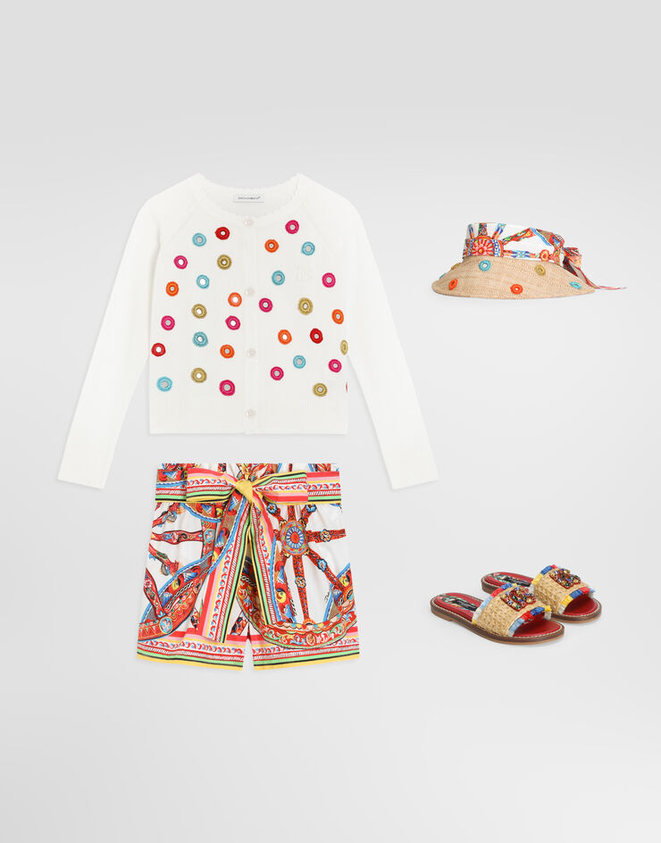 Dolce & Gabbana Knit cardigan White L5KWMDJAIR8