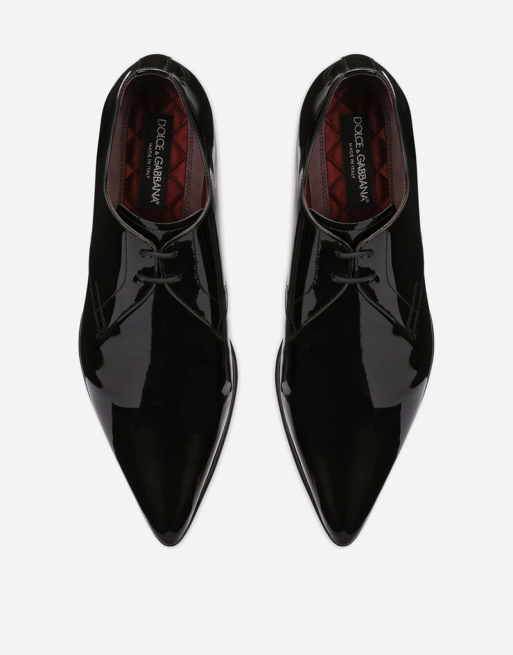 Dolce & Gabbana Patent leather Derby shoes Black A10725A1471