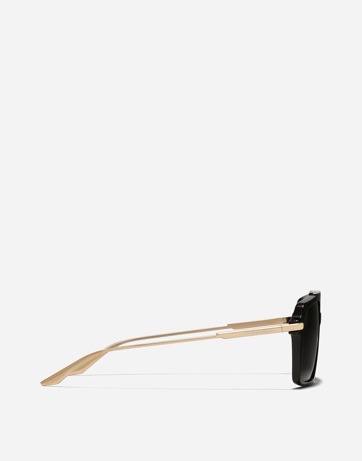 Dolce & Gabbana DG METAL CLASSIC Sunglasses Black and gold VG4477VP187