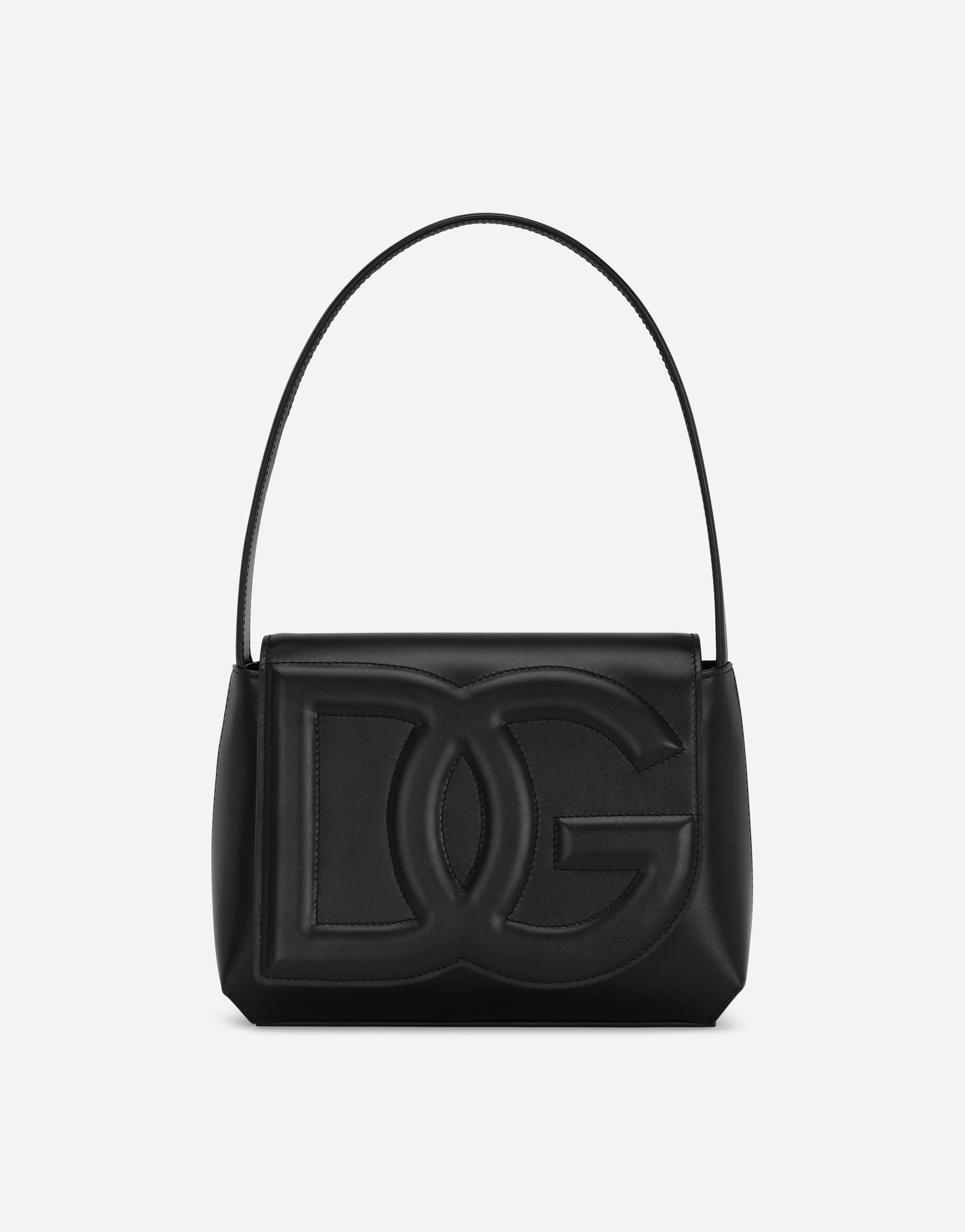 Dolce & Gabbana Schultertasche DG Logo Bag Schwarz VG6186VN187
