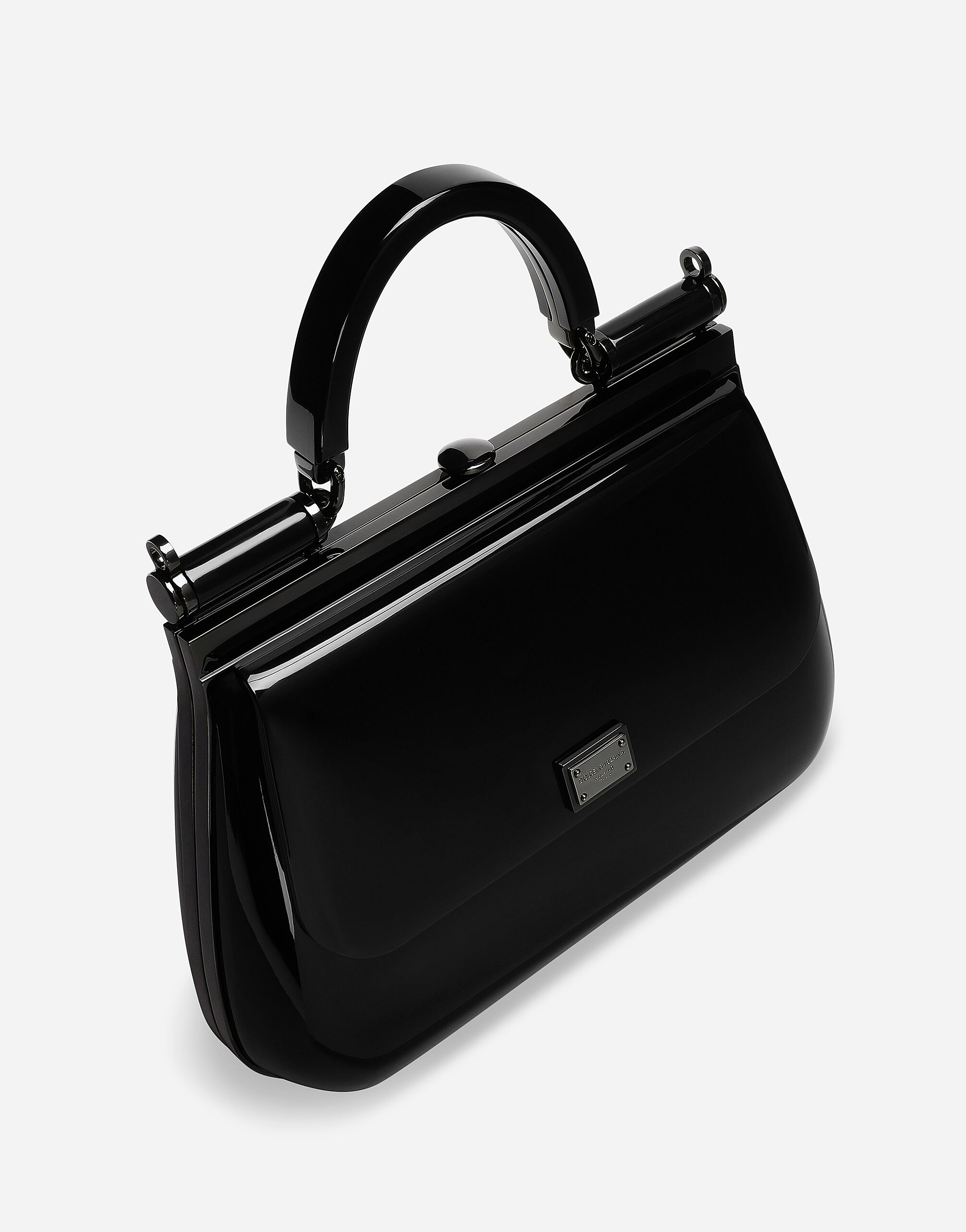 Dolce & Gabbana 新作 ミニ ボックス ハンドバッグ 黒 Sicily Sicily Box handbag in Black for Women | Dolce&Gabbana®