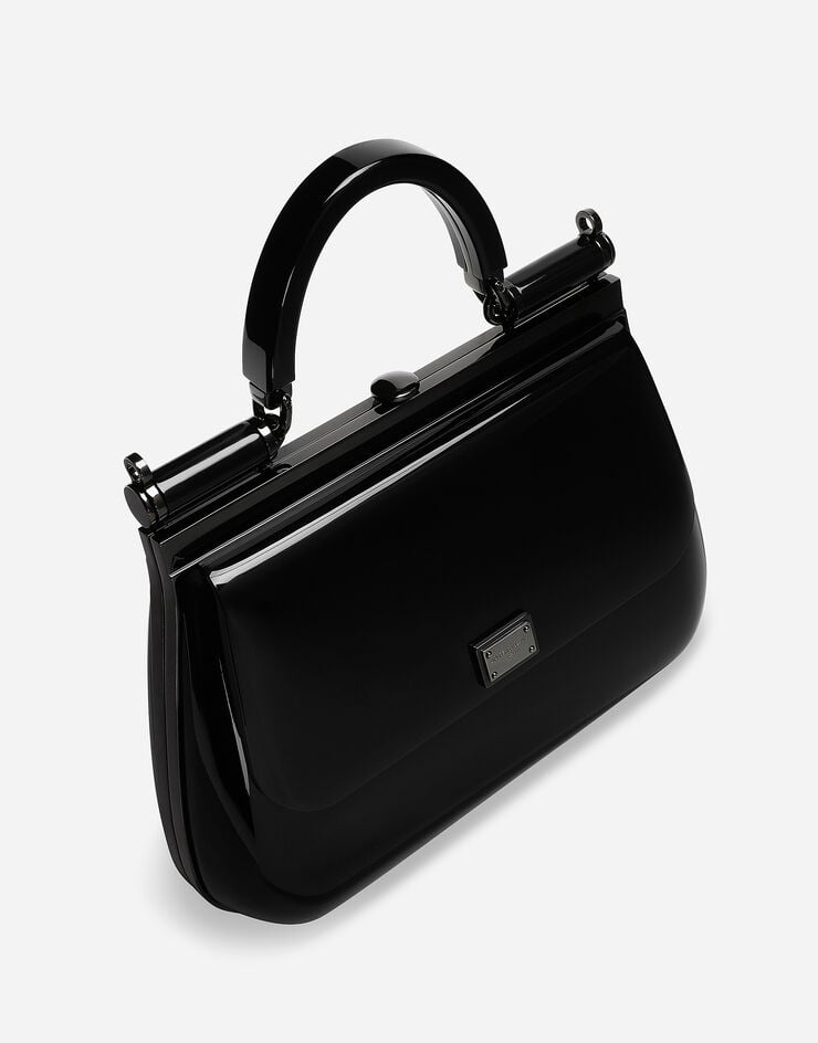 Dolce & Gabbana Sicily Box handbag Black BB7628AU640