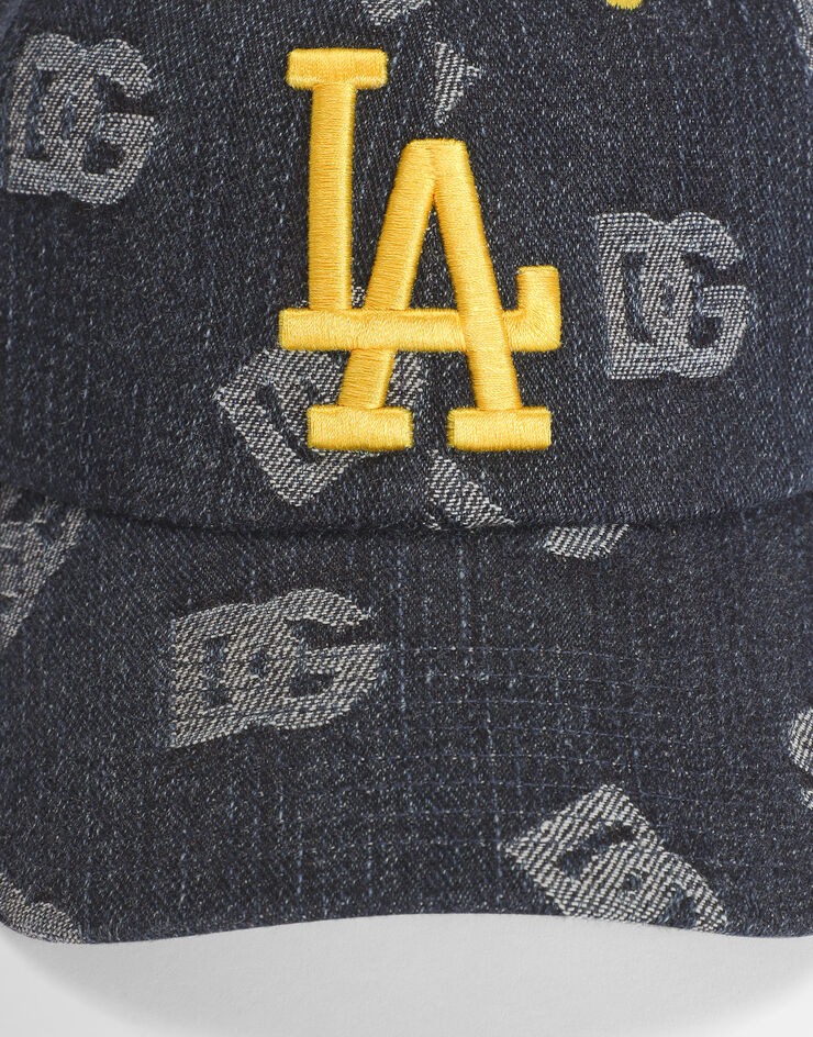 Dolce & Gabbana Dolce&Gabbana x ’47 gorra de béisbol Los Angeles Dodgers en denim con logo Multicolor IH152MGI212