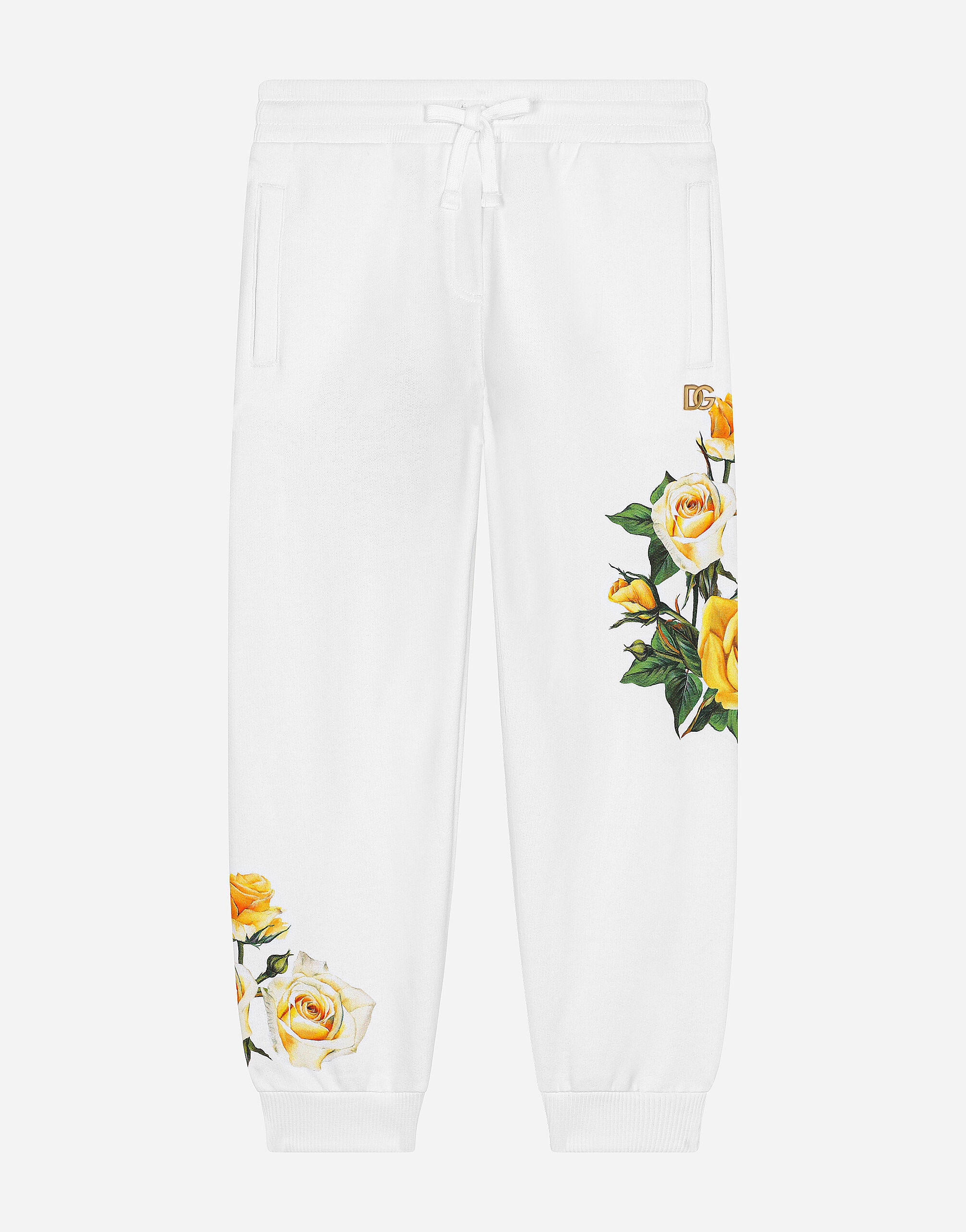 Dolce & Gabbana Jersey jogging pants Imprima L54I94HS5Q4