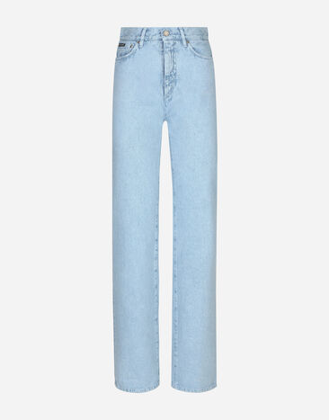 Dolce & Gabbana Flared cotton denim jeans Multicolor FTC69ZG8LX3