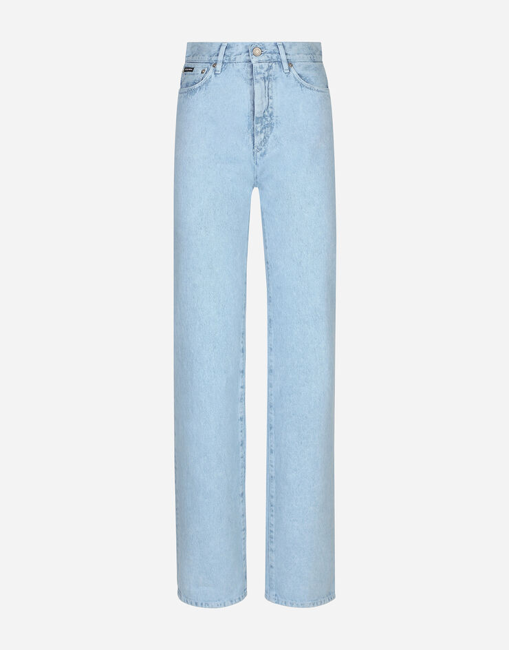 Dolce & Gabbana Flared cotton denim jeans Multicolor FTC69ZG8LX3