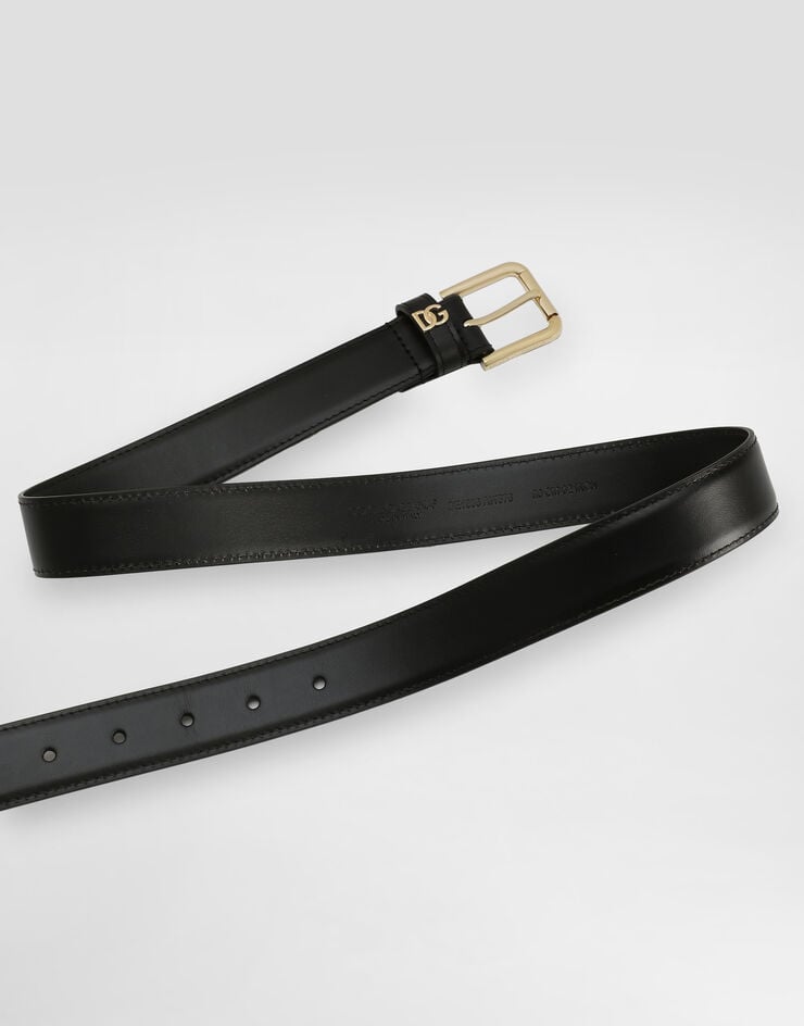 Dolce & Gabbana DG logo belt Black BE1636AW576