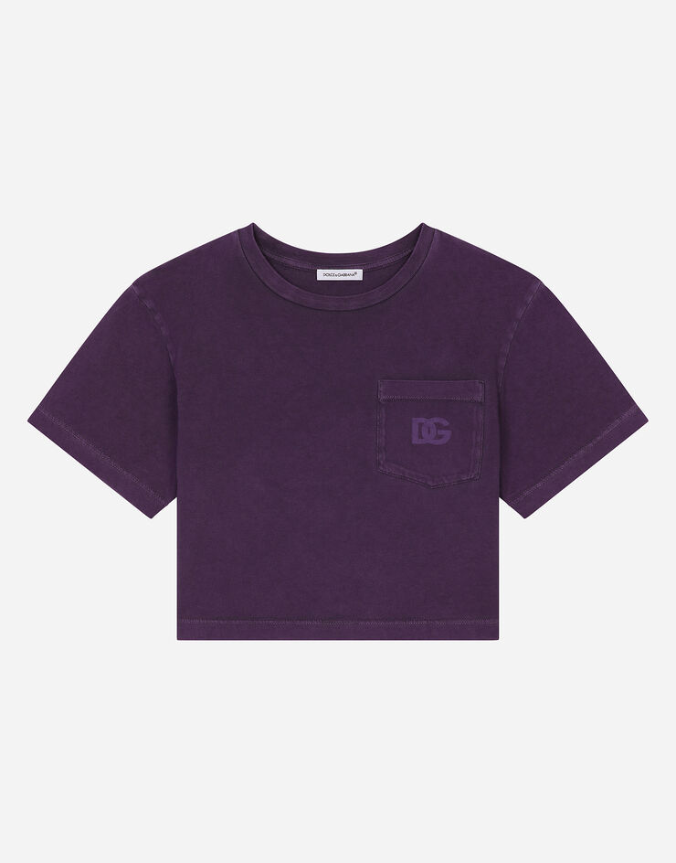 Dolce & Gabbana Jersey T-shirt with pocket   L5JTMQG7L1W