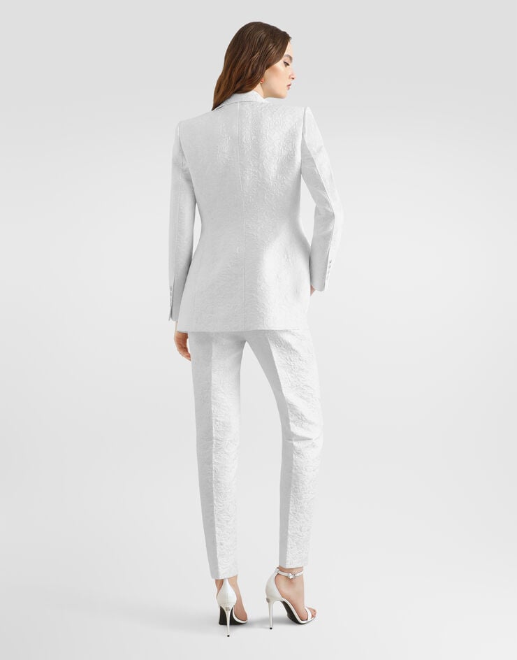 Dolce & Gabbana Brocade trousers Dolce & Gabbana Brocade trousers White FTAM2THJMR4