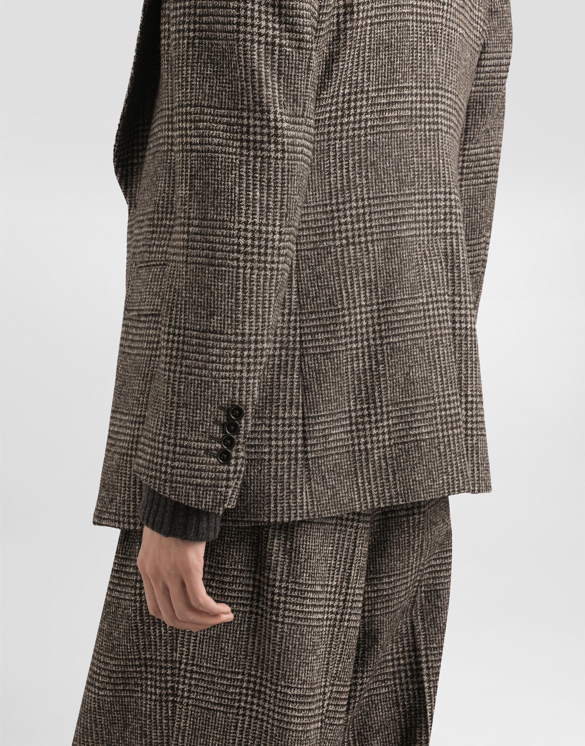 Multicolorのメンズ グレンプレイド シングルブレスト