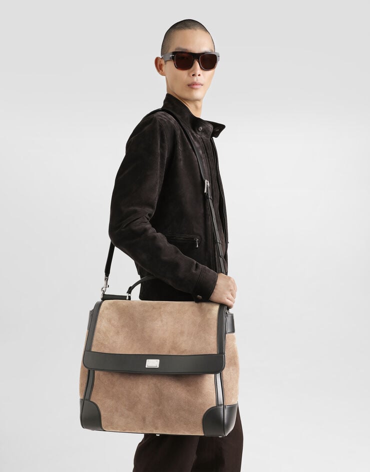 Dolce & Gabbana Sicily bag in split calfskin Multicolor BM2447BG069
