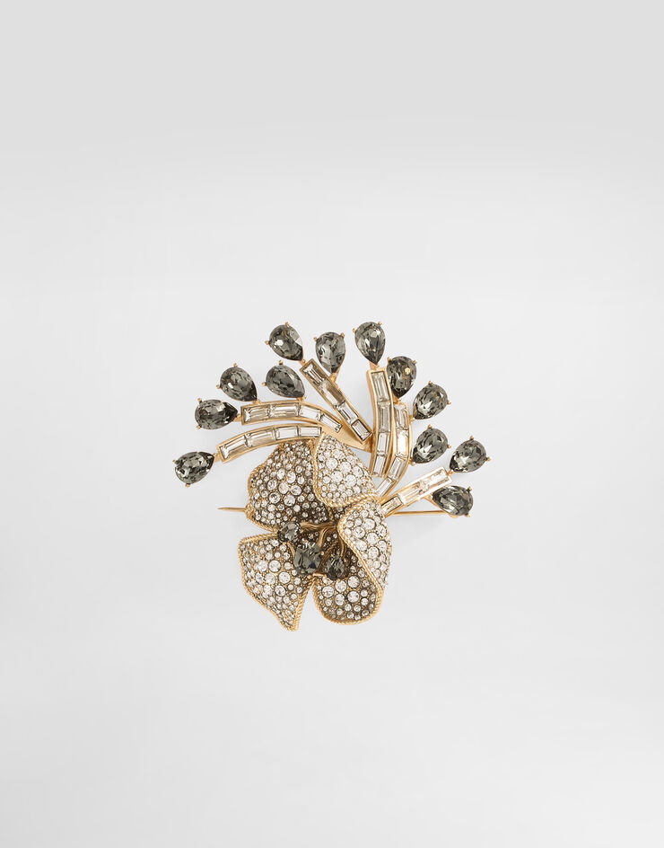Dolce & Gabbana Broche de flor  WPS5F5W1111
