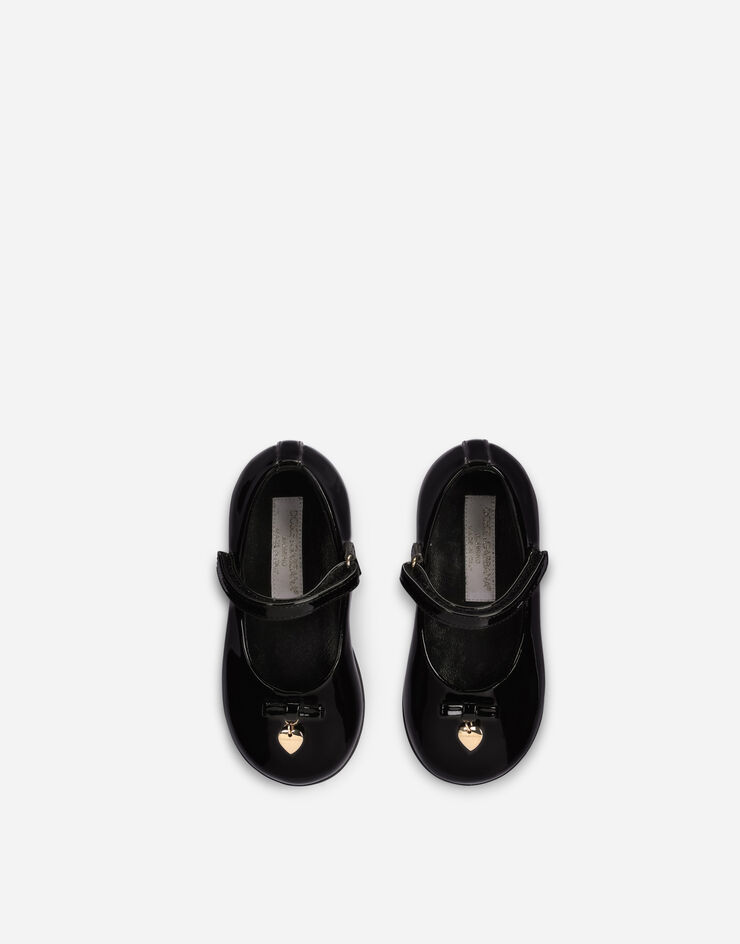 Dolce & Gabbana Patent leather mary jane ballet flats Black D20057A1328