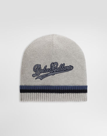 Dolce & Gabbana Knit hat with logo  LBKH96JDVH5