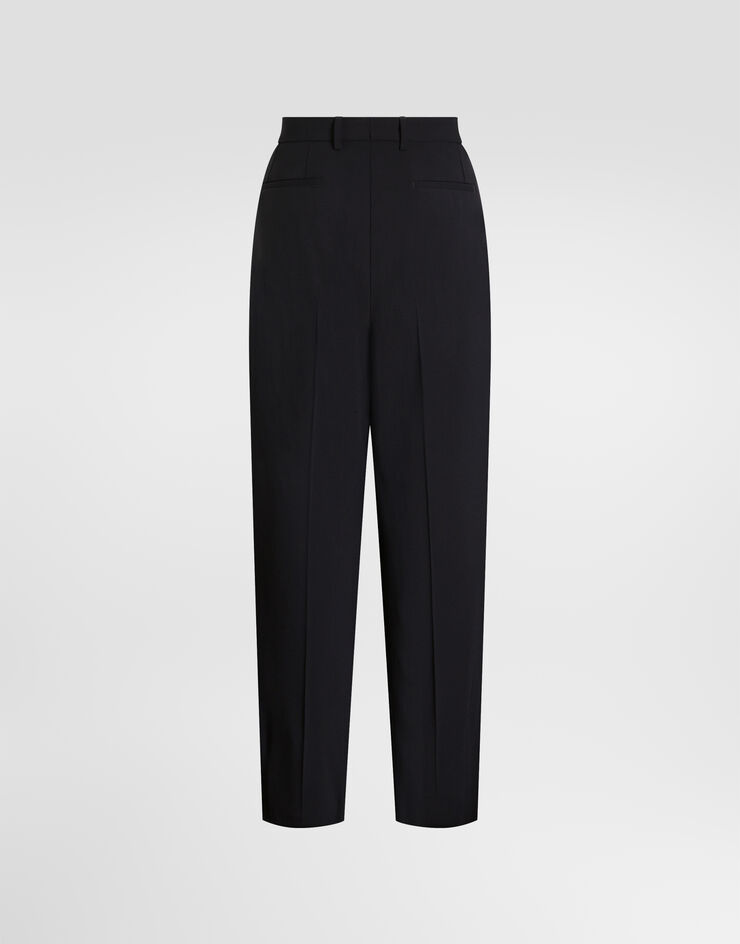 Dolce & Gabbana Pantalones en lana Dolce & Gabbana Pantalones en lana Blue GP10DTFUBG3