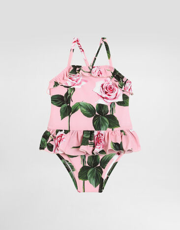 Dolce & Gabbana Rose-print swimsuit Print L2J861ON04Q