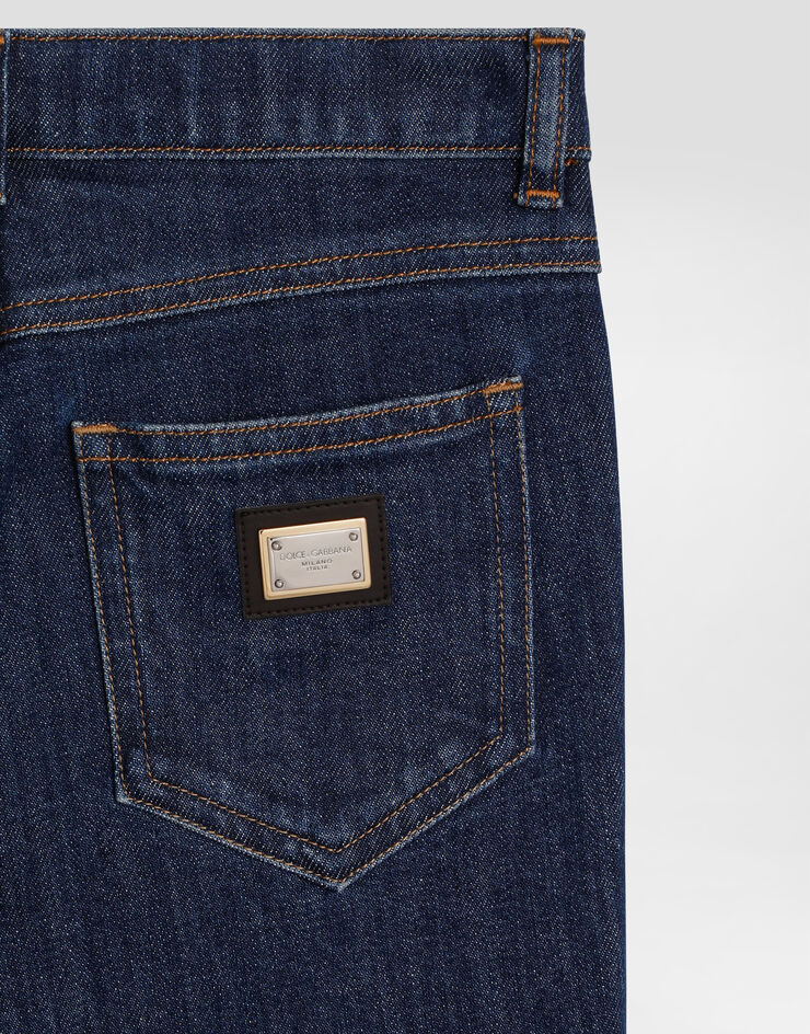 Dolce & Gabbana 5-pocket denim trousers Multicolor L52F70LDD34