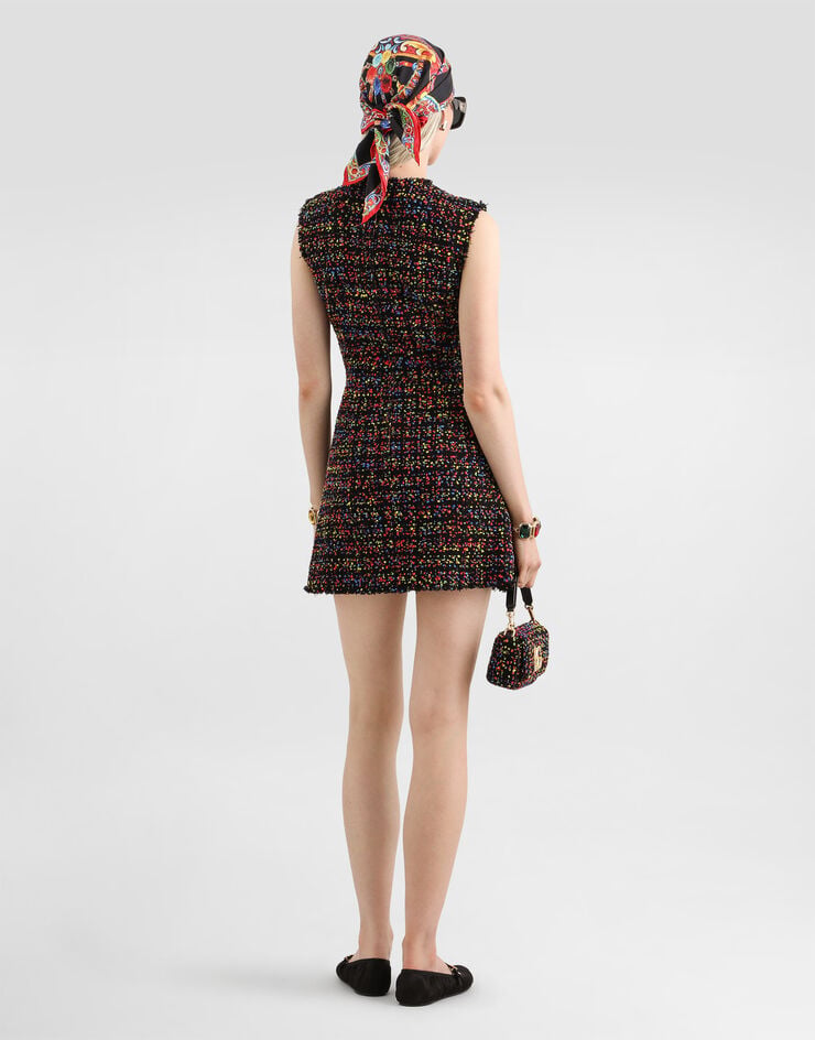 Dolce & Gabbana Tweed dress Dolce & Gabbana Tweed dress Multicolor F6SSWTFMZA5