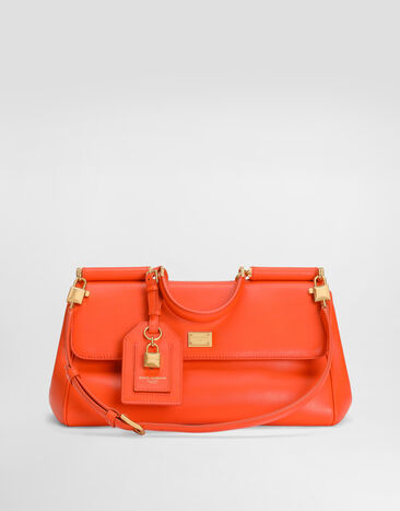 Dolce & Gabbana Medium My Sicily handbag in calfskin Orange BB7782B7321