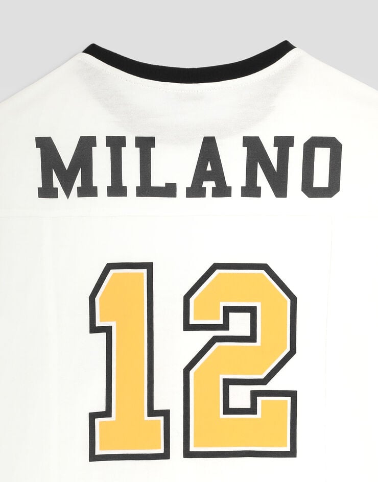 Dolce & Gabbana Camiseta de jersey con logo  L4JTKFG7P6D