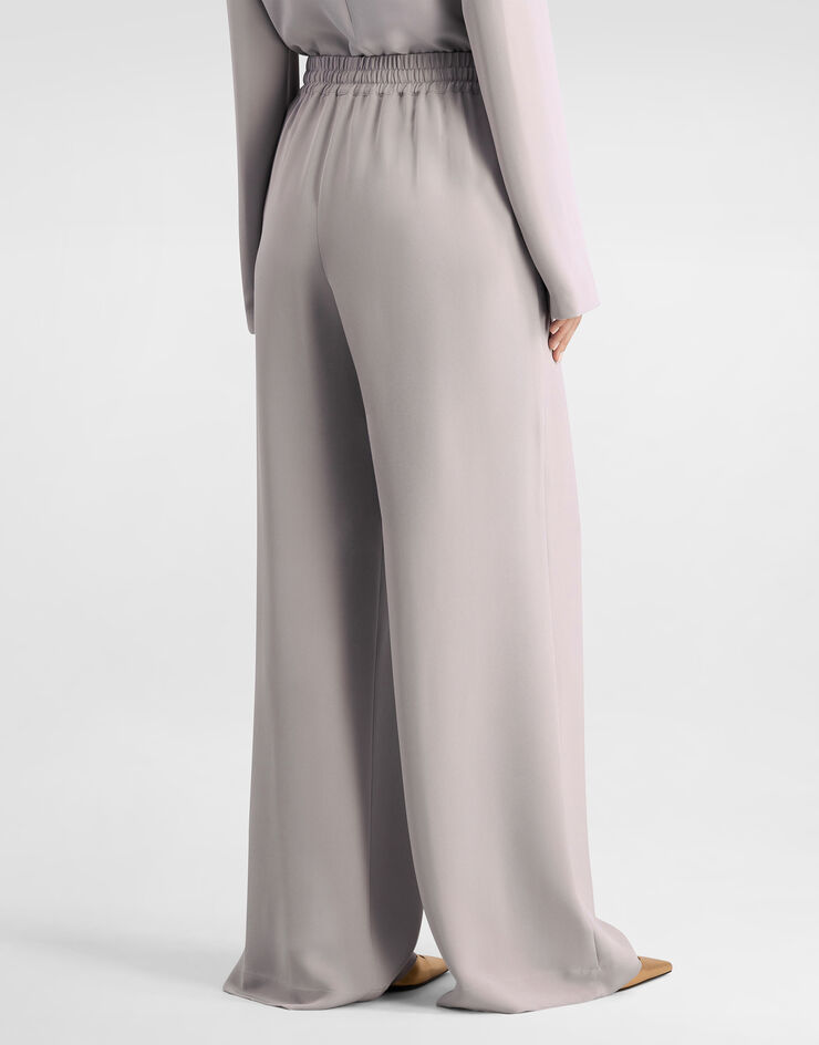 Dolce & Gabbana Crêpe marocain trousers Multicolor I3K10WFU1MD