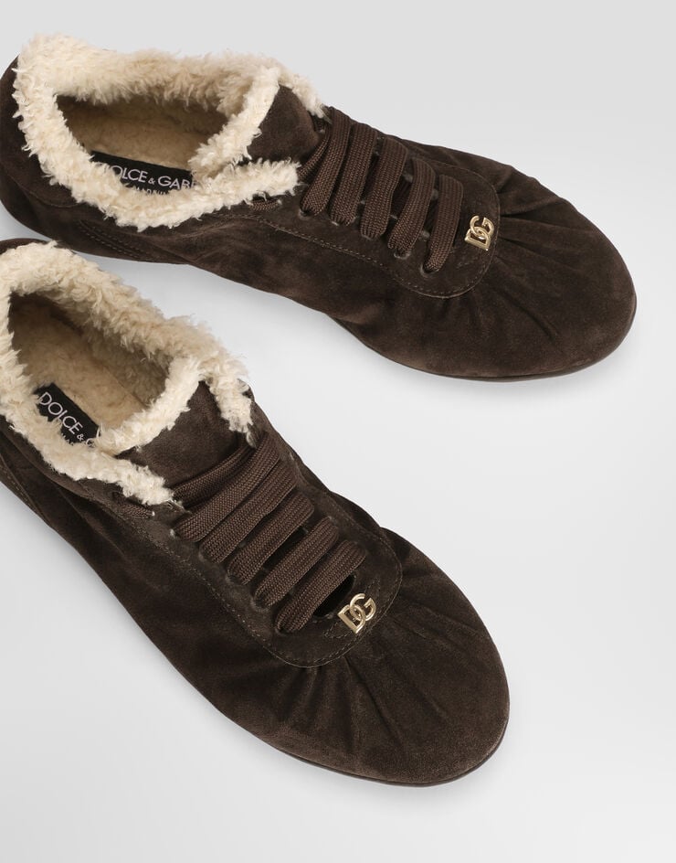 Dolce & Gabbana Soft ballet suede sneakers Dolce & Gabbana Soft ballet suede sneakers Multicolor CK2485A3P05
