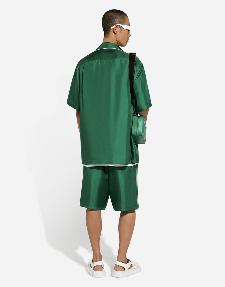 Dolce & Gabbana 刺绣真丝慢跑百慕大短裤 多色 GV5MAZFU1S4
