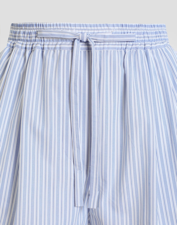 Dolce & Gabbana Striped poplin shorts Multicolor FTDJ1TFR510