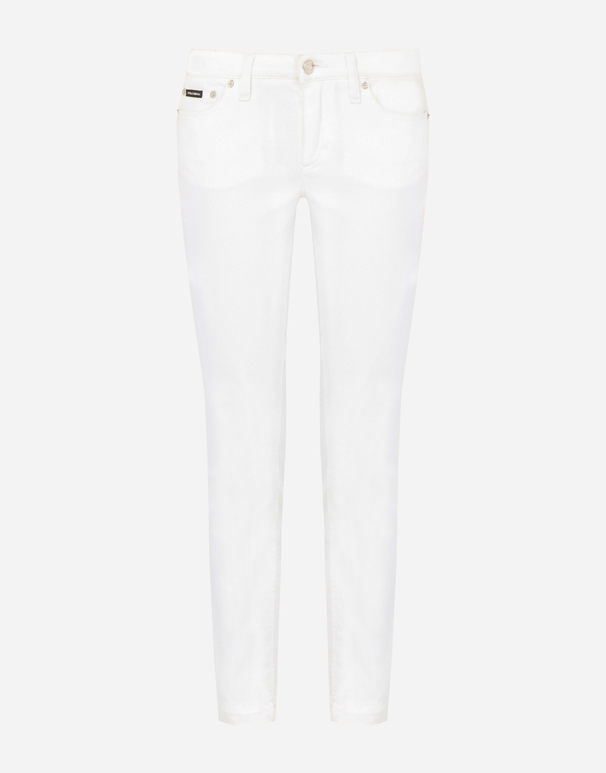 Dolce & Gabbana Vaqueros fit pretty en denim Blanco FTAH7DG899M