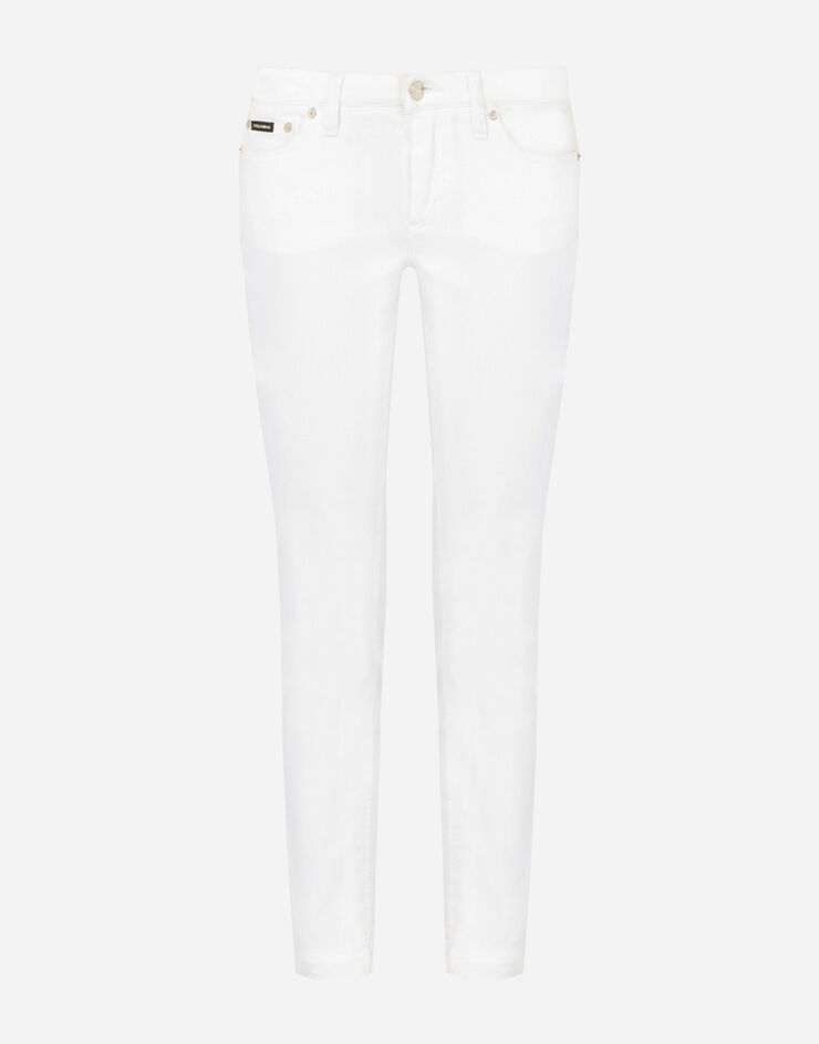 Dolce & Gabbana Jeans pretty fit aus denim WEISS FTAH7DG899M