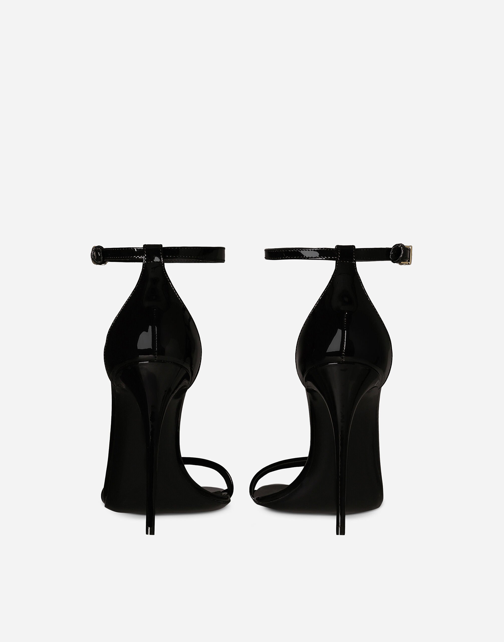 パンプス DOLCE  GABBANA Women Sandals CR1717 A147189718 Black Satin T-bar sandals in Black for Women | Dolce&Gabbana® US