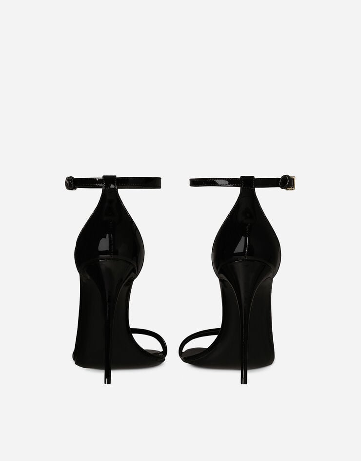 Dolce & Gabbana 페이턴트 가죽 샌들 멀티 컬러 CR1717A1471
