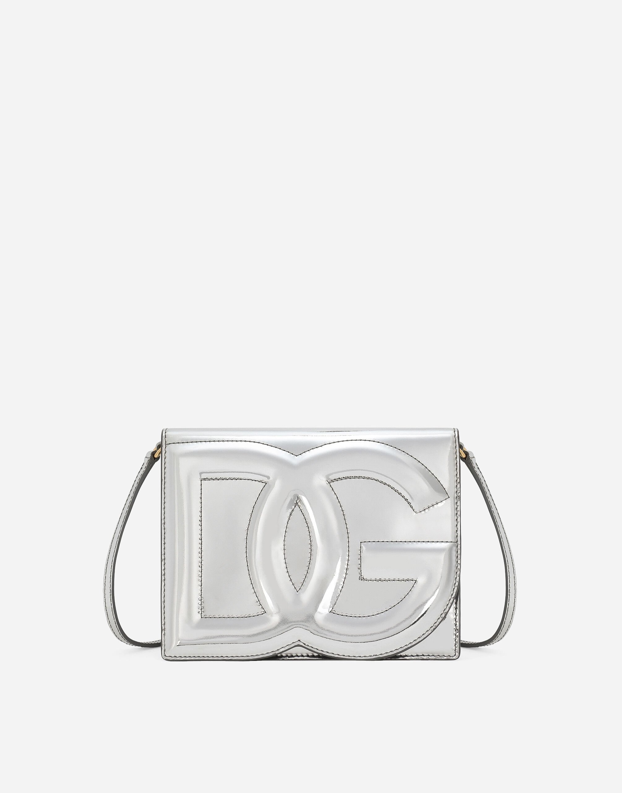 Dolce & Gabbana DG Logo Bag crossbody bag Silver BB7116AY828
