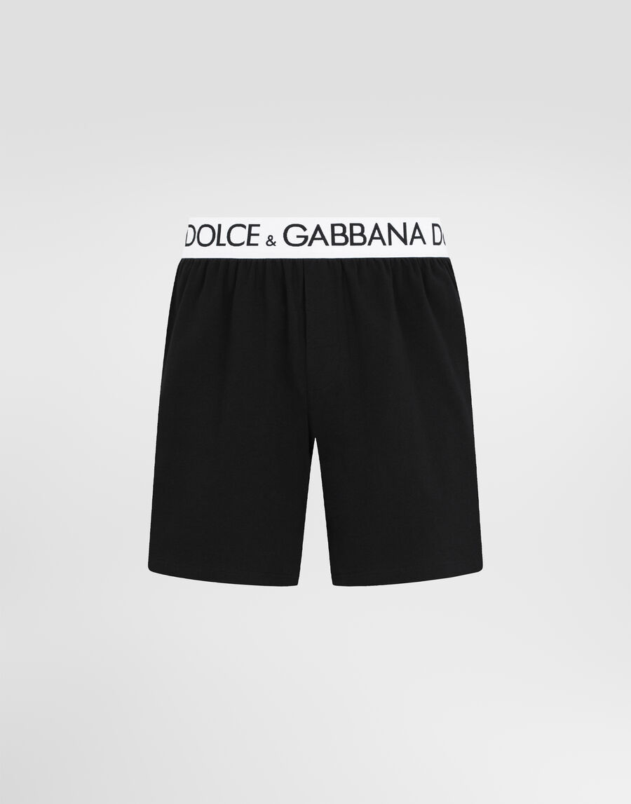 Two-way stretch cotton boxer shorts