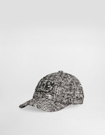Dolce & Gabbana Tweed baseball cap Multicolor FH668ZFMMH7