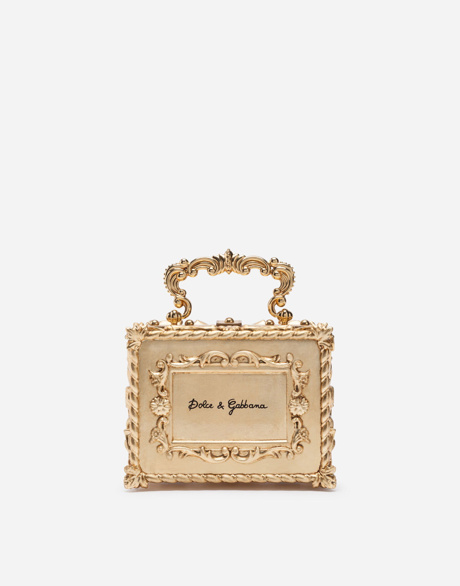 Dolce Box regine bag in GOLD for Women | Dolce&Gabbana® US