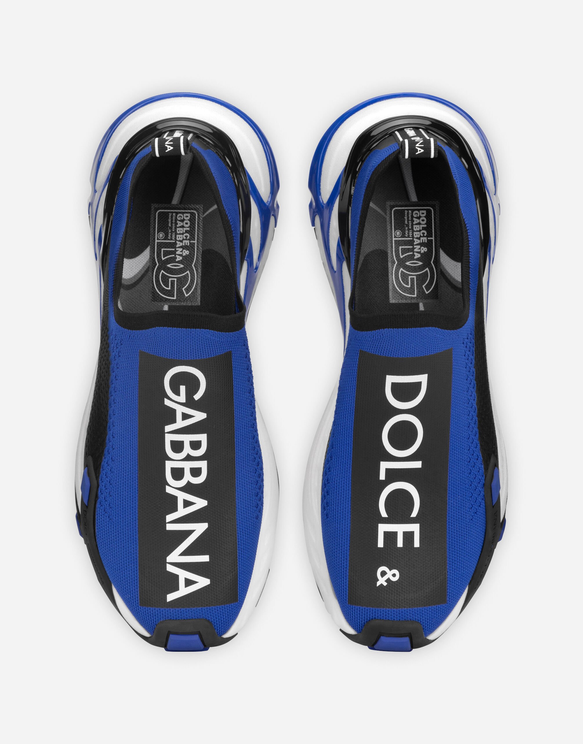 Stretch mesh Fast sneakers in Multicolor for Men Dolce Gabbana