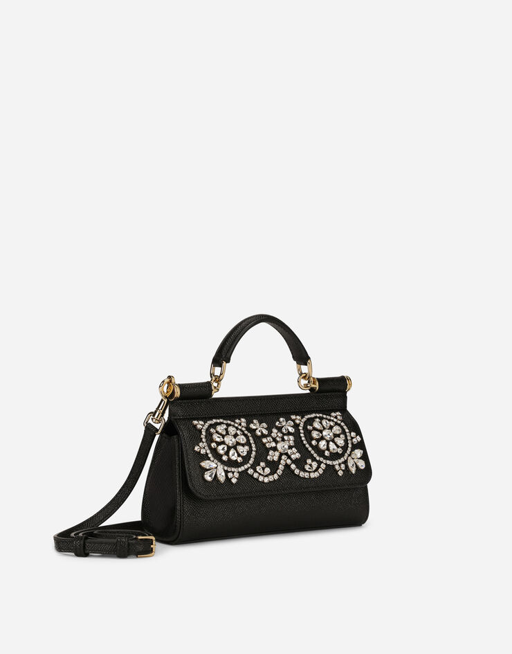 Dolce & Gabbana Sac à main Sicily petit format Multicolore BB7116AY401