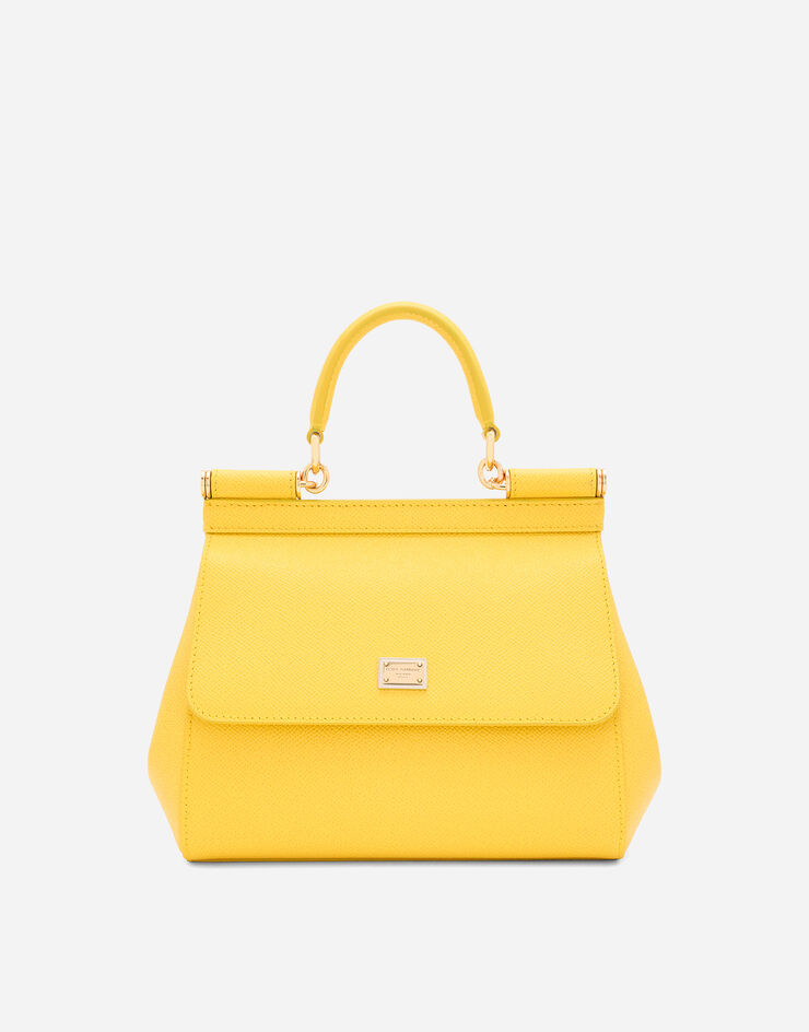 Medium Sicily handbag in Yellow for | Dolce&Gabbana® US