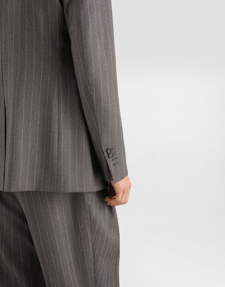 Dolce & Gabbana Palermo single-breasted pinstripe wool jacket Dolce & Gabbana Palermo single-breasted pinstripe wool jacket G2VN6TFR23W