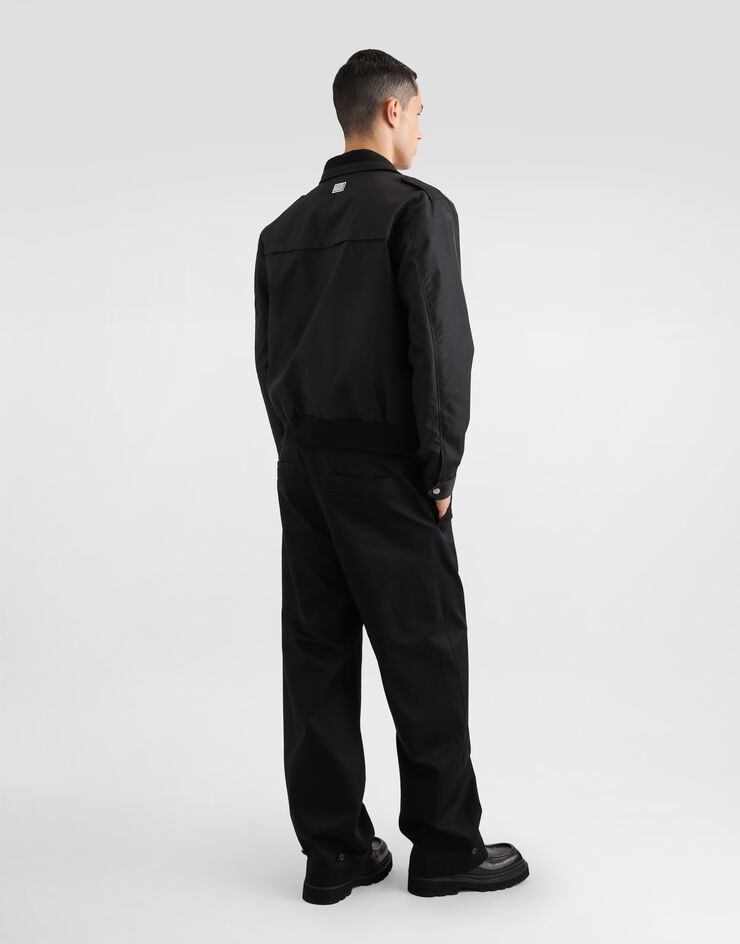 Dolce & Gabbana Cotton cargo pants with tag Black GP0RSTFUFL3