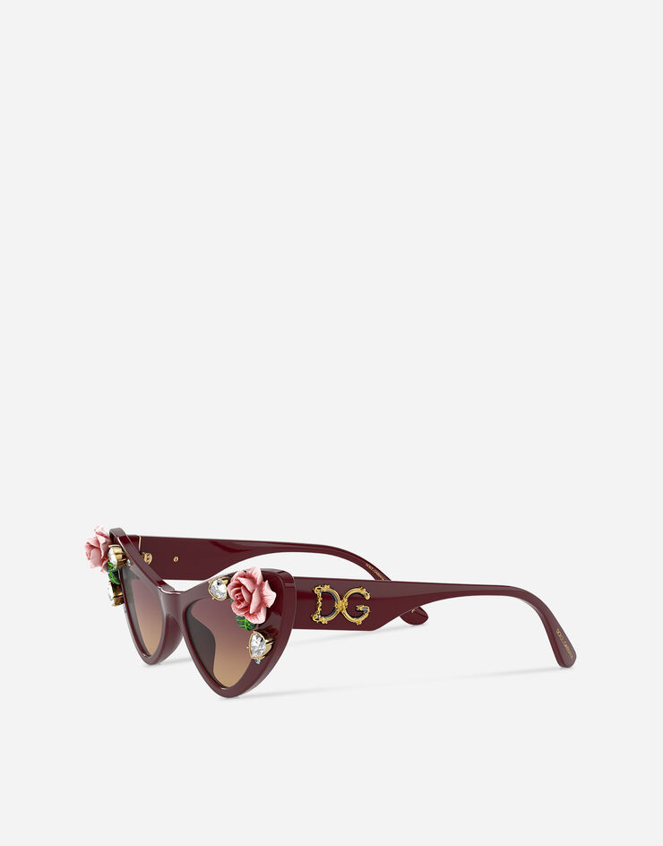 Dolce & Gabbana Sonnenbrille Blooming BORDEAUX VG4368VP178