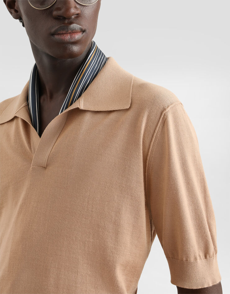 Dolce & Gabbana Cashmere polo shirt  GXZBUTJBW1W