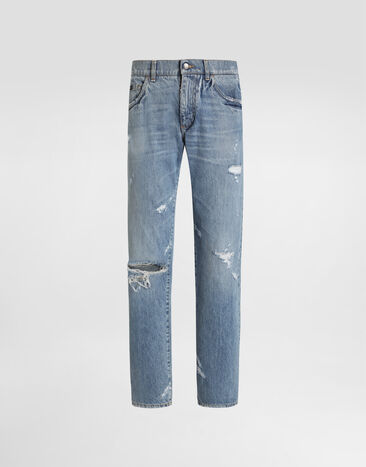Dolce & Gabbana Denim trousers Multicolor GP02XDG8KF0