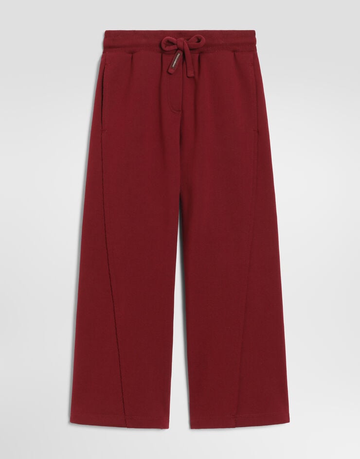 Dolce & Gabbana Fleece trousers Dolce & Gabbana Fleece trousers Red L5JPI6G7QNV