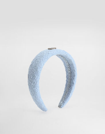 Dolce & Gabbana Raschel hairband Purple LB3L54FMTAC