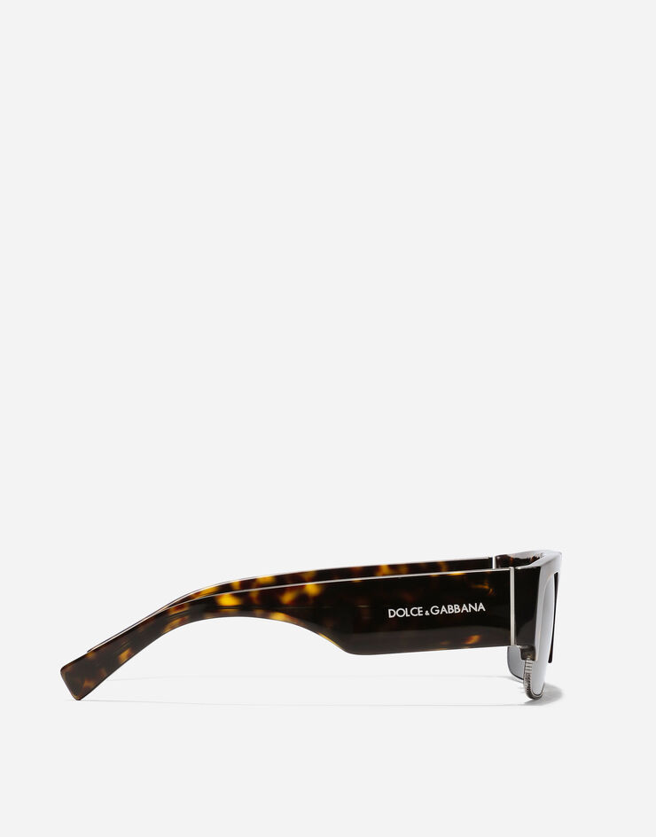 Dolce & Gabbana نظارة شمسية Lusso sartoriale بني VG4457VP287